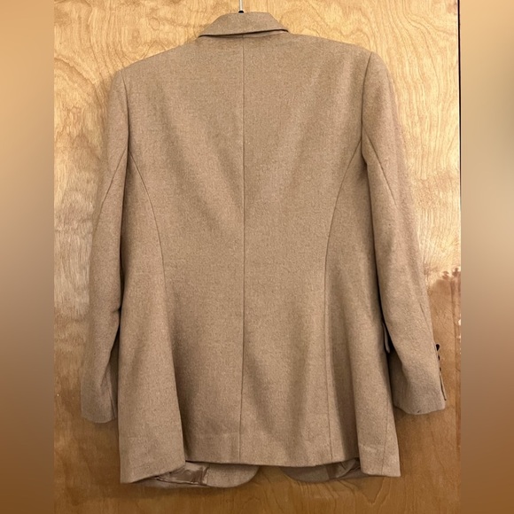Talbots Pure Camel Hair Blazer 8 - Picture 2 of 7